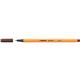Fineliner Stabilo Point 88® 0,4 mm bruno 88/45- conf. 10