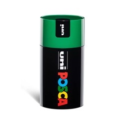 Gift Box marcatore a tempera punta media colori assortiti Uni Posca tappo barattolo verde - M 84008578- conf. 18