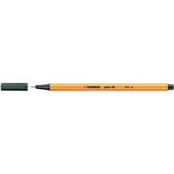 Fineliner Stabilo Point 88® 0,4 mm verde oliva 88/63- conf. 10