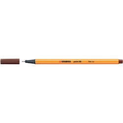 Fineliner Stabilo Point 88® 0,4 mm bruno 88/45- conf. 10
