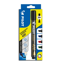 Marcatore permanente Pilot SCA 400 punta scalpello 4,5 mm - conf. 4