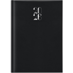 Agenda 2026 giornaliera gommato s/d sep. 21x29,7 cm - nero