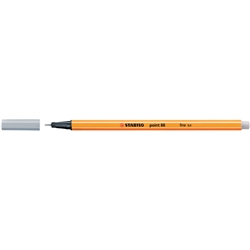 Fineliner Stabilo Point 88® 0,4 mm grigio chiaro 88/94- conf. 10