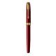Penna roller Parker Sonnet punta F inchiostro nero Parker Red GT 1931475