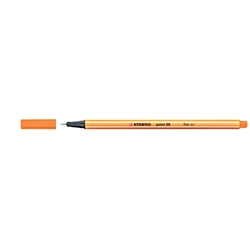 Fineliner Stabilo Point 88® 0,4 mm arancio 88/54- conf. 10