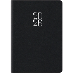 Image of Agenda 2026 bigiornaliera gommato 6 6x9 9 cm- nero031