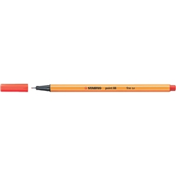 Fineliner Stabilo Point 88® 0,4 mm carminio 88/48- conf. 10