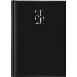 Agenda 2026 giornaliera gommato s/d sep. 14,3x20,5 cm- nero 25-628B00406C