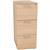 Classificatore per cartelle sospese legno - 3 cassetti - 49x55x107,2 cm