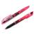 Evidenziatore cancellabile Frixion Light Pilot - a scalpello - 3,3 mm - rosa - conf. 12