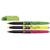 Evidenziatore Frixion Light Pilot - cancellabile - a scalpello - 3 mm - verde - conf. 12