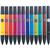 Set colori luminosi - Tria Marker Letraset (conf. 12 pezzi)