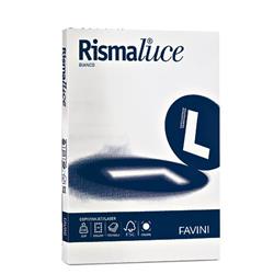 Carta A4 Rismaluce Favini - per casa, scuola e ufficio - bianca - 100g/mq - 1 risma da 300 fogli