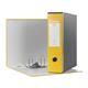 Registratore Eurofile Esselte - commerciale - dorso 8 - 23x30 cm - giallo