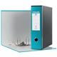 Registratore Eurofile Esselte - commerciale - dorso 8 - 23x30 cm - turchese