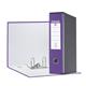 Registratore Eurofile Esselte - protocollo - dorso 8 - 23x33 cm - lilla