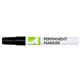 Marcatore permanente - Q-Connect - punta conica 4 mm - tratto 4 mm - nero - conf. 10
